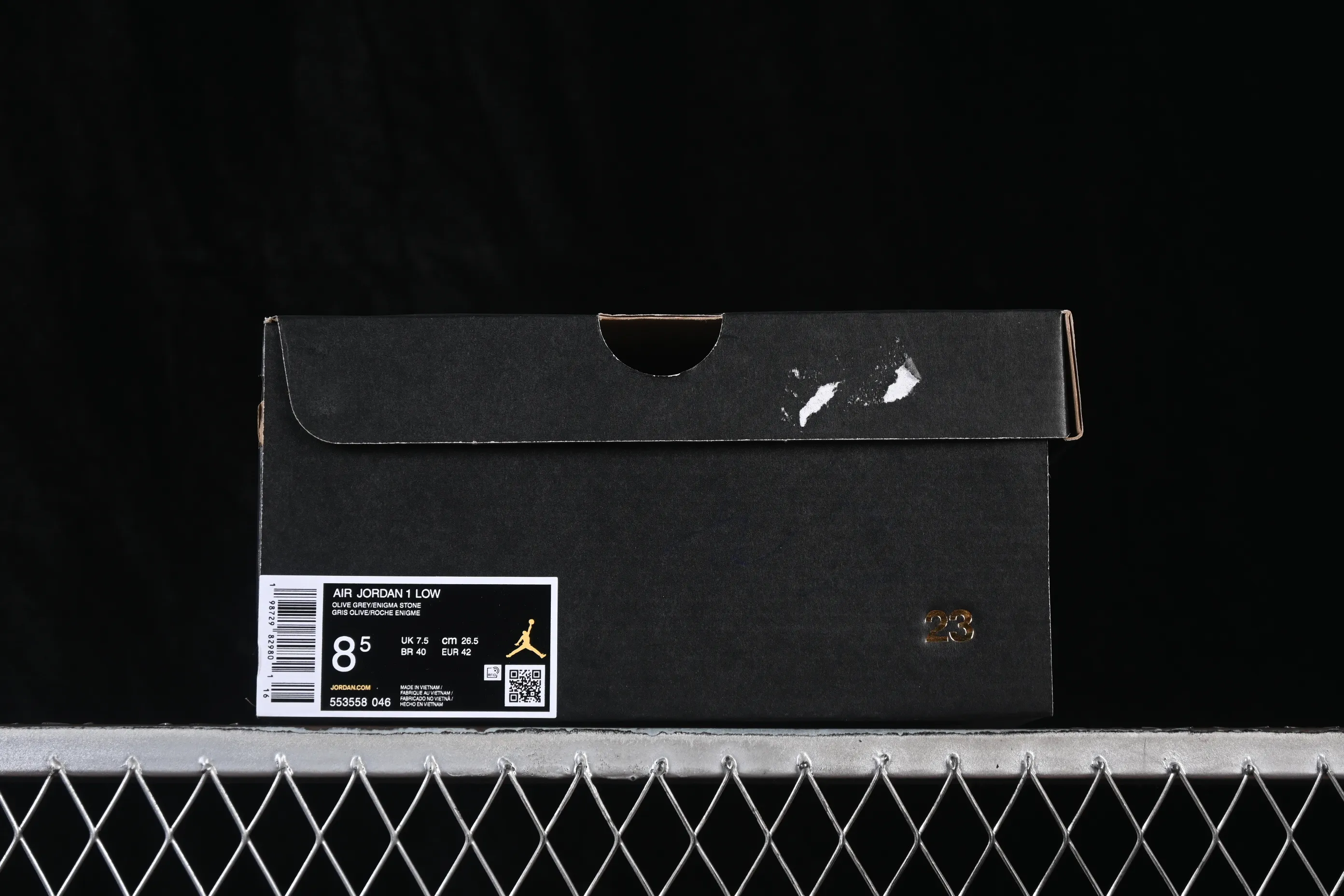 All categories Air Jordan Jordan series basketball shoes Air Jordan 1 Low Air Jordan 1 Low AJ1 Joe 1 white gray low-top retro cultural basketball shoes 553558-046